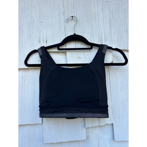 Lululemon Power Position Bra Black 8 - Picture 3 of 9